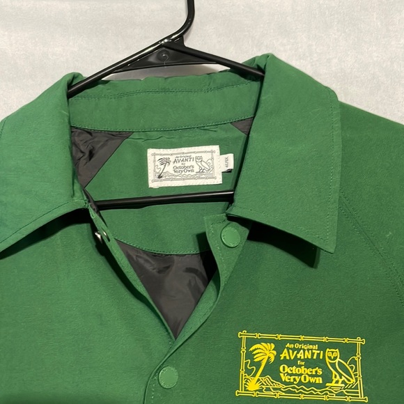 OVO x Avanti Souvenir Jacket Green - Picture 2 of 5